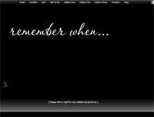 Tablet Screenshot of michelereedphotography.com